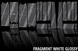Unleazhed Unscratch – Rahmenschutzfolie Gravel Bike BPG01 Fragment Weiß