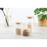 Brabantia pure Vorratsdose 350 ml Glas | 6 Stück