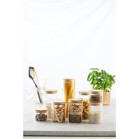 Brabantia pure Vorratsdose 350 ml Glas | 6 Stück