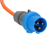 Brennerstuhl Cee-Verlängerungskabel IP44 für Camping Maritim 25 m orange h07rn-f 3g2,5 Cee-Stecker, Winkelkupplung 2 – 1167650525
