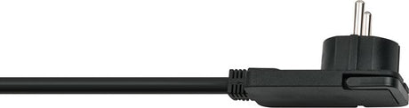 Brennerstuhl Comfort-Line Plus Steckdose mit Flachstecker 4x schwarz 2m h05vv-f 3g1,5 - 1153100100