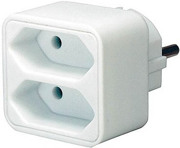 Brennerstuhl Schuko-Adapterstecker 2 - 1508030