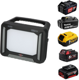 Brennerstuhl Multibatterie | geführt | Akku-Baulampe | 3000 ma | 3150lm | IP65 1173700007