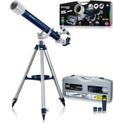 Bresser Teleskop Junior 69 cm Aluminium Blau grau 12-Stück
