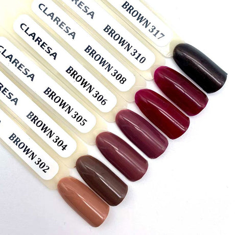 Claresa UV-LED-Gelpolitur 5 ml Braun 304 Bring mich zum Fluss