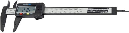 Brüder Mannesmann Digitalmessschieber Carbon 150 mm (Hobby) - 82520