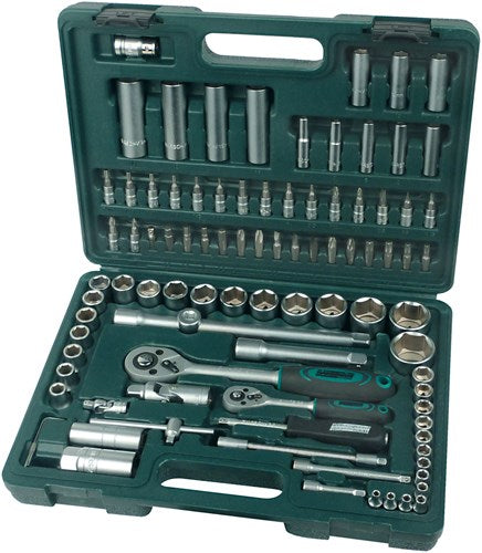 Brüder Mannesmann Steckdosenbox 94 Teile 1 4+1 2 (Hobby) - 98410
