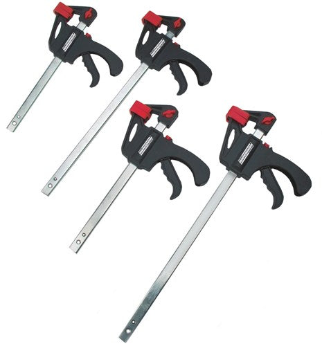 Brüder Mannesmann Schnellspanner-Set 4-teilig (Hobby) - 90304