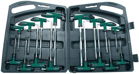 Brüder Mannesmann T-Griff-Satz Sechskant Torx 16-teilig (Hobby) - 18190