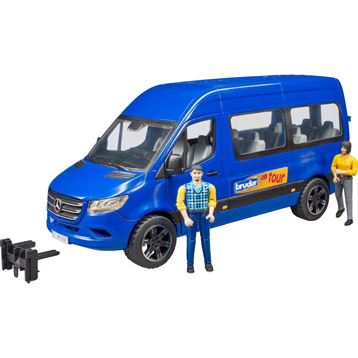 Bruder Bruder Mercedes-Benz Sprinter Transfer mit dem Regisseur und