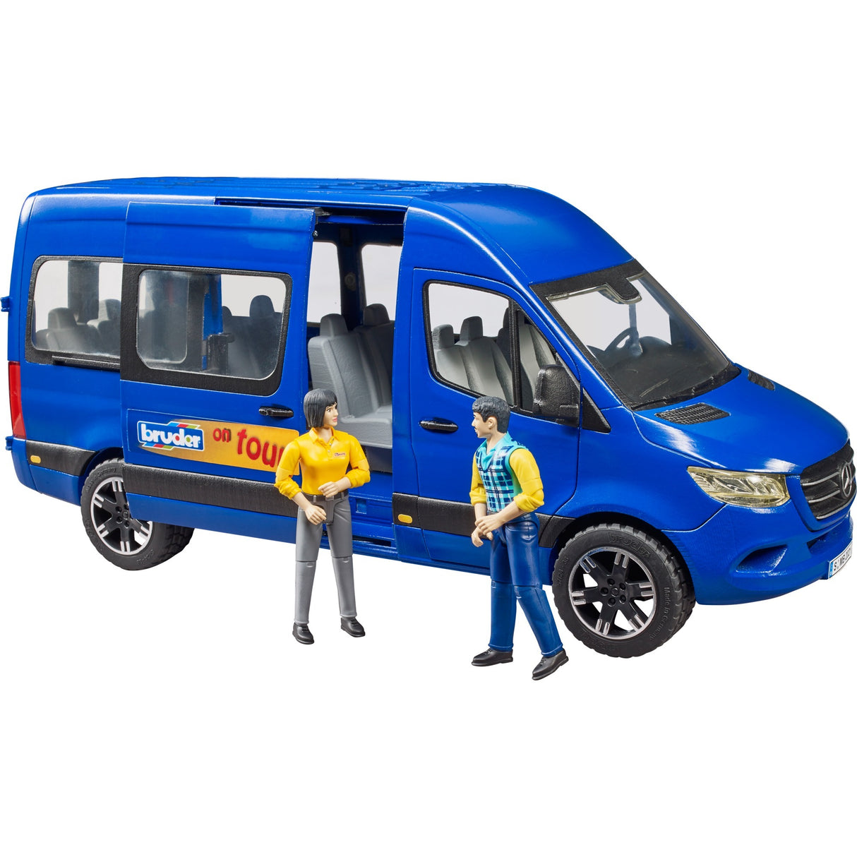Bruder Bruder Mercedes-Benz Sprinter Transfer mit dem Regisseur und