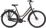 BSP Voyager Aluminiumrahmen 28 Zoll 56 cm Damen 7V Rollerbrake dunkelbraun