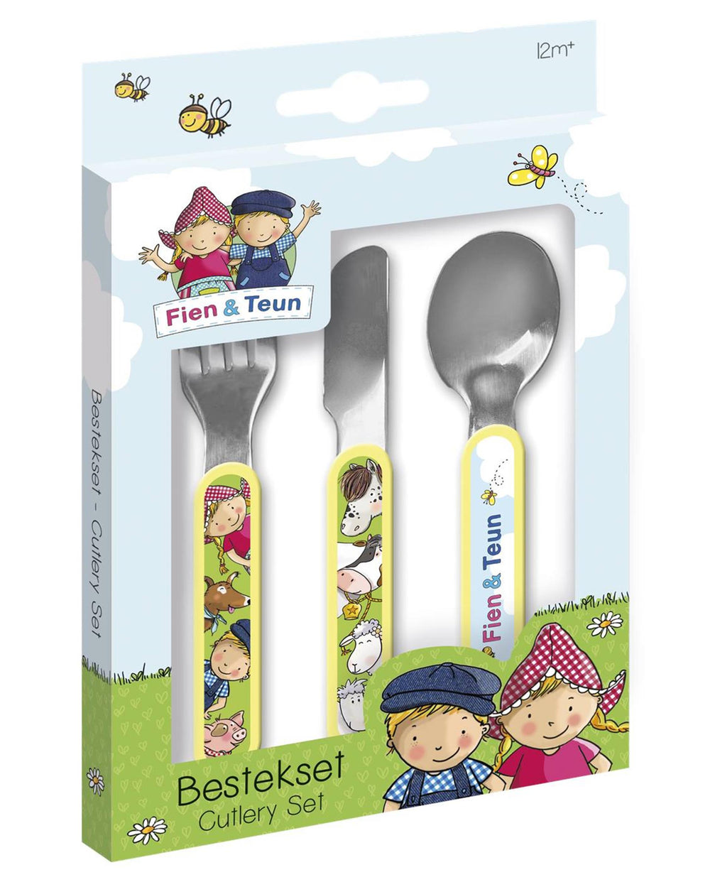 Bambolino Toys Fien Teun Besteckset, 3-teilig.