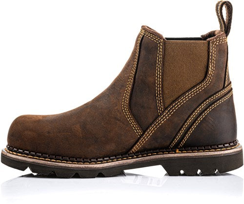 Buckbootz instapper b1555sm sb | bruin | maat 43 - 00.176.003.43