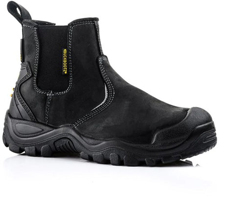 Buckbootz instapper bsh006 hoog s3 + kn | zwart bsh006bk | maat 47 - 00.176.027.47
