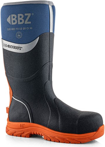 Buckbootz neopreen werklaars bbz6000 s5s blauw | blauw | maat 40 - 5055138027325