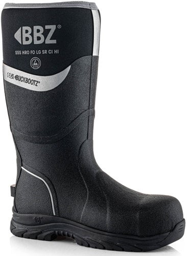 Buckbootz neopreen werklaars bbz6000 s5s zwart | zwart | maat 46 - 5055138027271