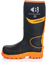 Buckbootz werklaars bbz8000 s5 zwart oranje | zwart oranje | maat 46 - 00.0176.098.46
