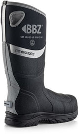 Buckbootz werklaars bbz9000 s5s zwart | zwart | maat 47 - 5055138025628