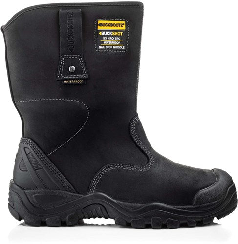 Buckbootz werkschoen buckshot werklaars bsh010 s3 | donkerbruin | maat 44 - 00.176.070.44