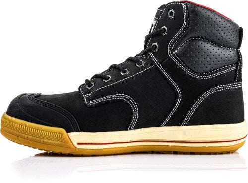 Buckbootz werkschoen largobay sneaker hoog eazy s3 | zwart | maat - 00.176.077.46