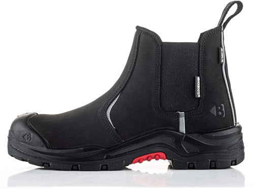 Buckbootz werkschoen nubuckz instapper nkz101blk s3s 2.0 | zwart | maat 40 - 5055138022931