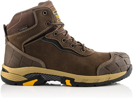 Buckbootz werkschoen tradez blitz s3 bruin | bruin | maat 43 - 00.176.113.43