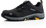 Buckbootz werkschoen tradez wheelz laag s1ps boa | zwart | maat 42 - 5055138027042