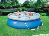 Bestway Fastset Schwimmbad 457x84cm + Pumpe