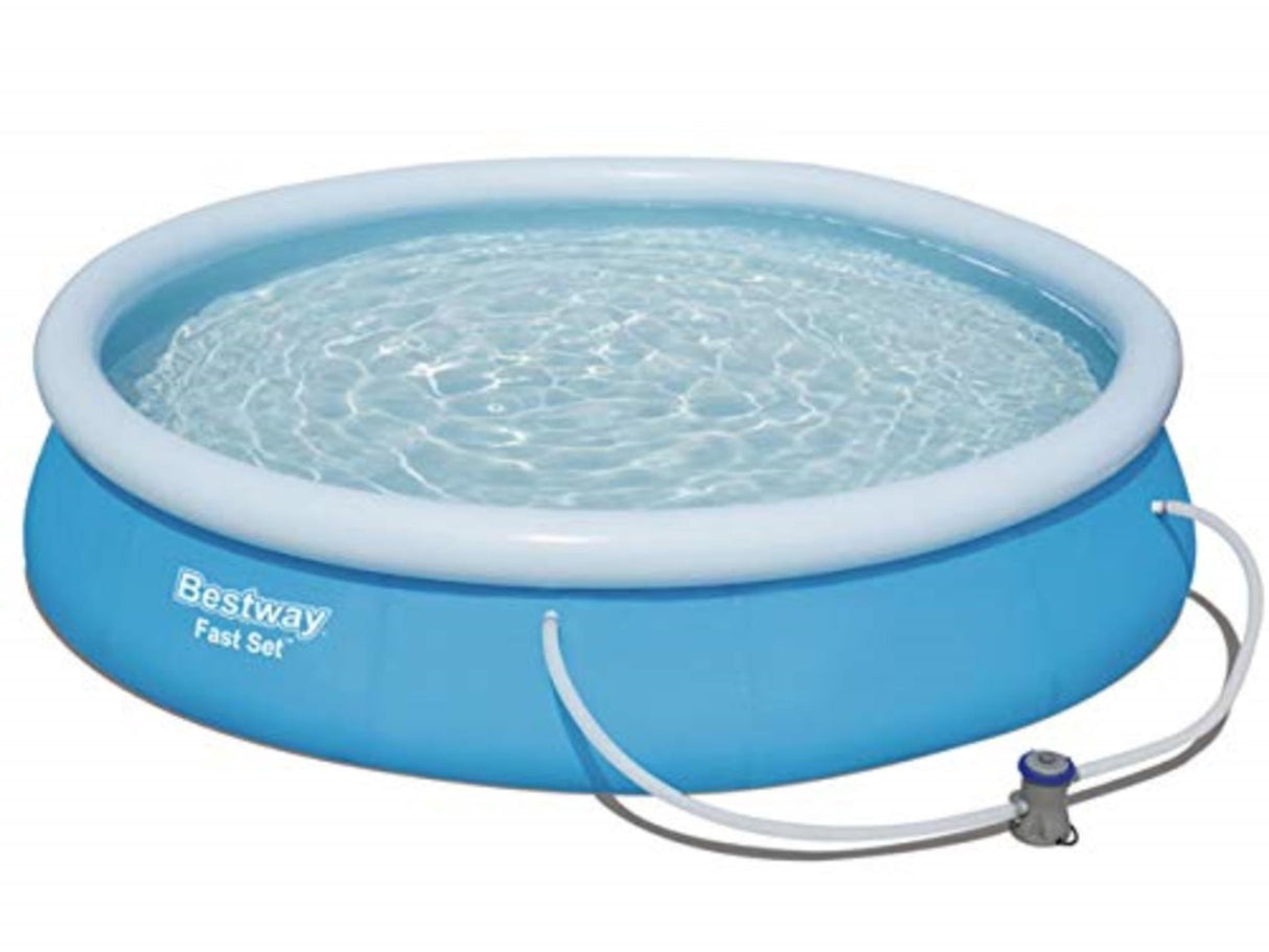 Bestway Fastset Schwimmbad 457x84cm + Pumpe