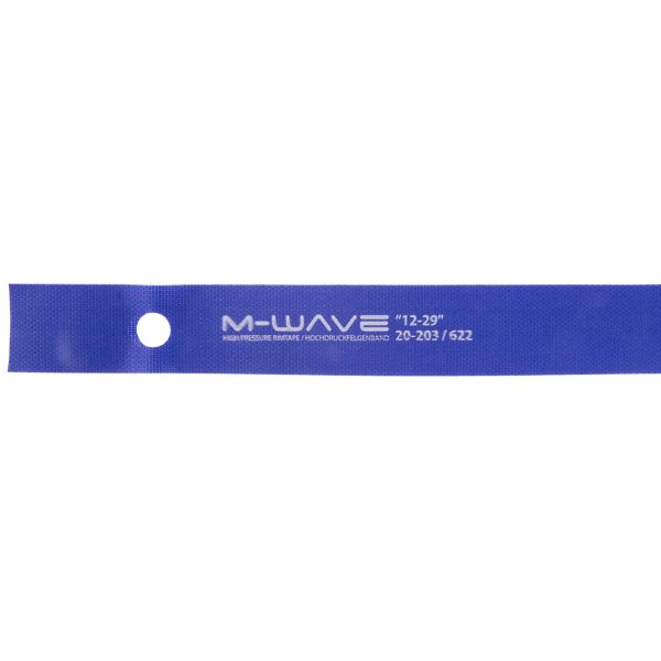 M-Wave Felgenband 12-29 RT-HP-Glue Hochdruck 16 mm - blau (1 Satz)