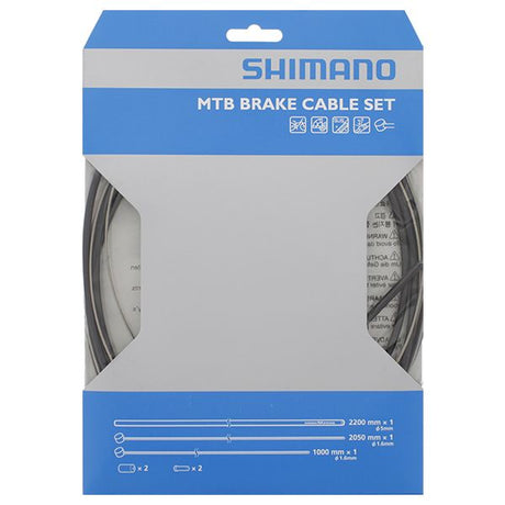 Shimano Bremszugset MTB Edelstahl schwarz