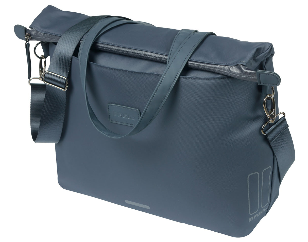 Basil laptoptas manhattan commuter 12l marineblauw