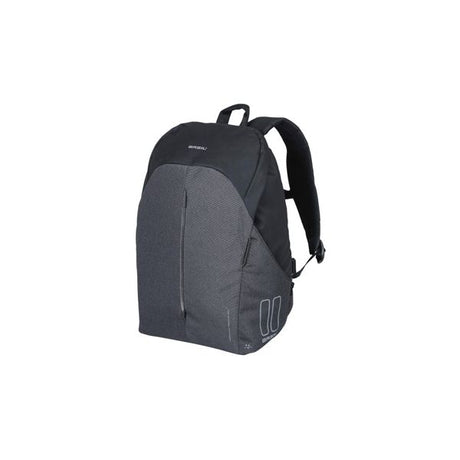 Basilikum B -Safe Pendler Nordlich - kompaktes Fahrrad -Rucksack für Elektrofahrrad - 13L - Schwarz