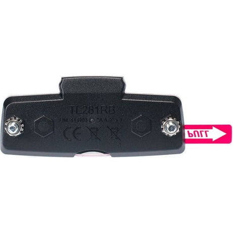 Hinterlichtblock LED -Batteriegepäck Rack rot