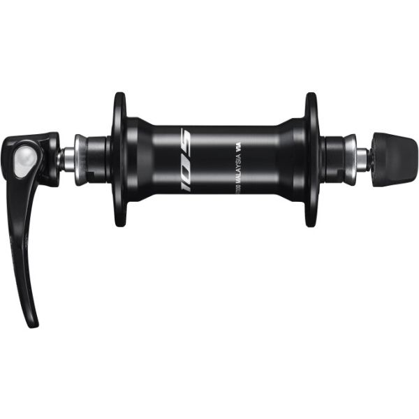 Shimano Vorderradnabe 105 HB-R7000 – 36 Löcher mit 100 mm Schnellspanner – Schwarz