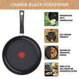 Tefal Change schwarze Bratpfanne ø20cm