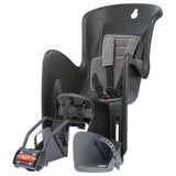 Polisport Kindersitz hinter Bilby Maxi RS Rahmenmontage – schwarz