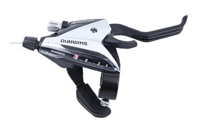 Shimano ST-EF65 Versteller med bromshandtag 8 hastighet höger silver