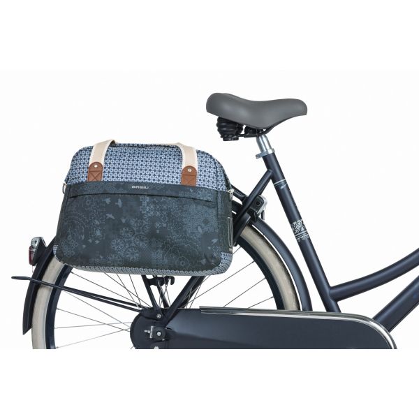 Basil Bohème Fahrrad Umhängetasche - Ein blauer Fahrradbeutel (18L)