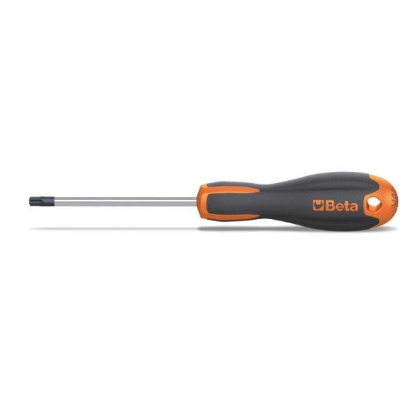 Beta evox schroevendraaier tools 1207e tx25 voor schroeven met torx® profiel - verchroomd, tip gebruneerd