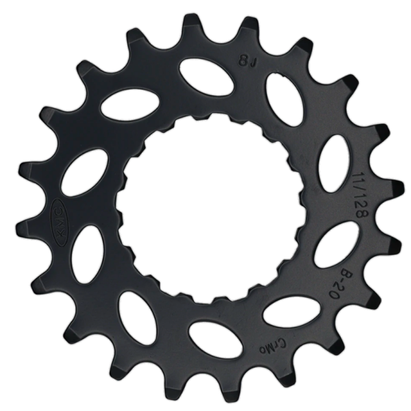 KMC Gear Bosch Gen 2 Super schmale 20T vor Schwarz