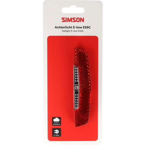 Simson aurora achterlicht e-line e50c