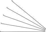 Sapim race j-bend spokes + nipples - 5-pack