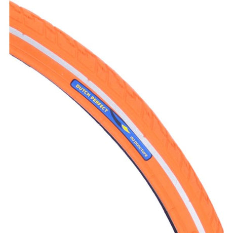 Dutch Perfect Reifen 28 x 1,40 40-622 mm Pannenschutz - Orange mit Reflexion