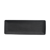 Cark serveerschaal ripple black 38x13cm