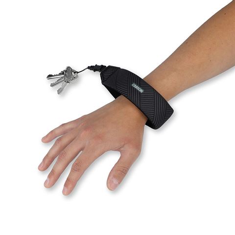 Carson schwiewend Armband fir 5 Schlësselen - gro