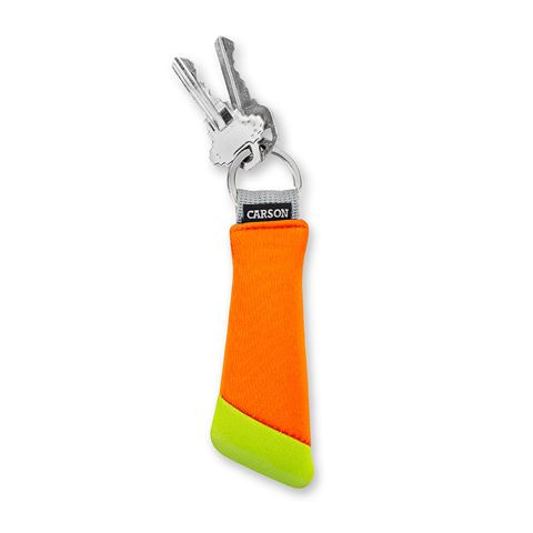 Carson Floating Key Ring für 3 Tasten - Orange Gelb