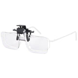 CARSON LOEP Lunettes 2X (+4,00 Dioptrie) Clip-on et flip-up