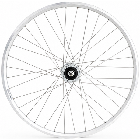 Shimano voorwiel 28 x 1 4'' aluminium zac 2000 velg - dh-c6000-3n naafdynamo - rollerbrake - zilver